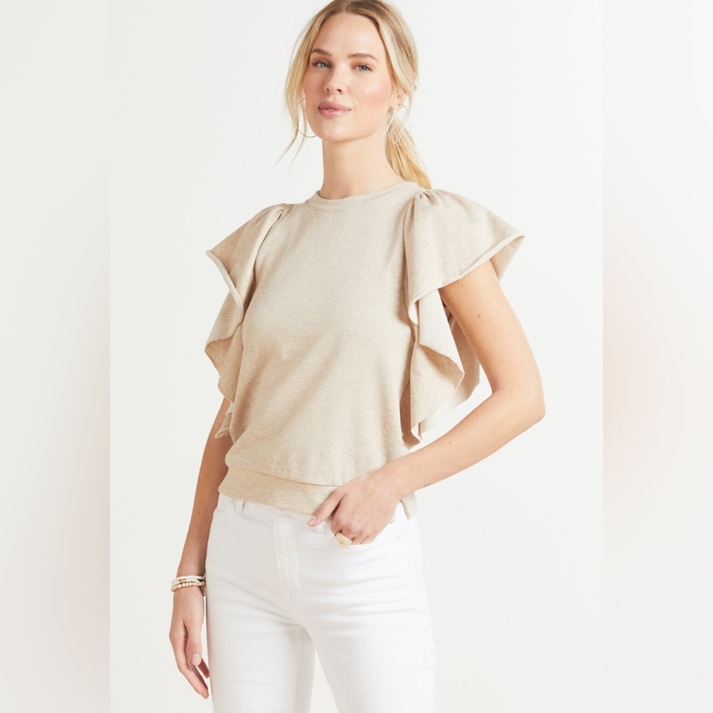 Evereve Fallon Flutter Sweatshirt
